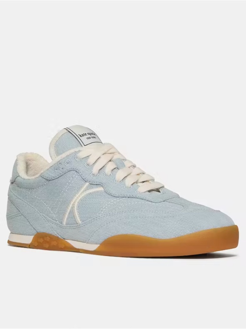 kate spade Extra Light Blue Drift Sneaker with Gum Sole - 10 B